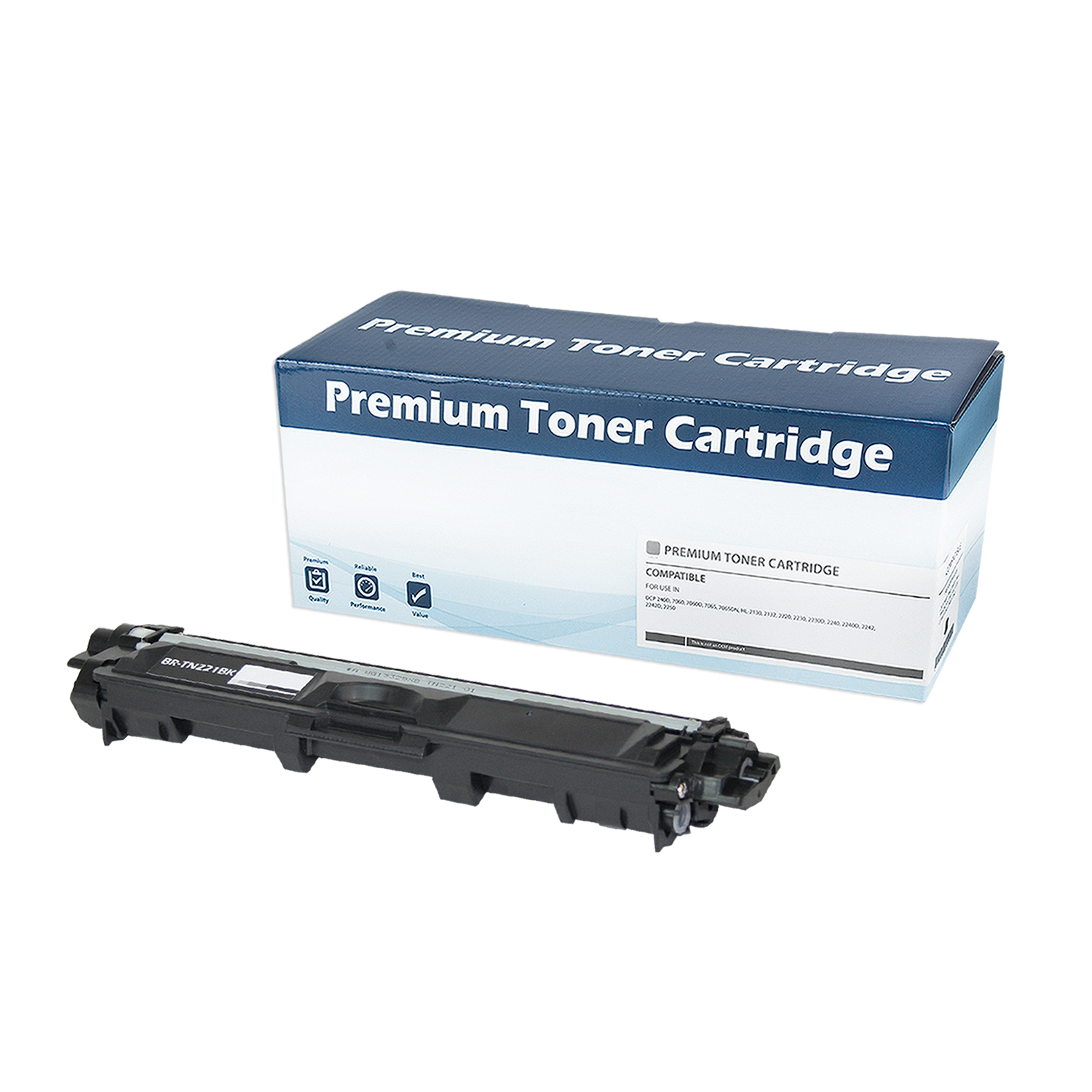 Brother TN221BK Toner Cartridge - Black (For Brother HL-3140CW, HL