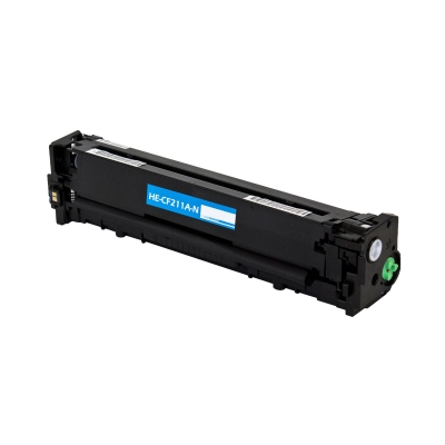 HP CF211A Color LaserJet (CLJ) 200/M251 Cyan Toner (1.4K Yield) - Aftermarket